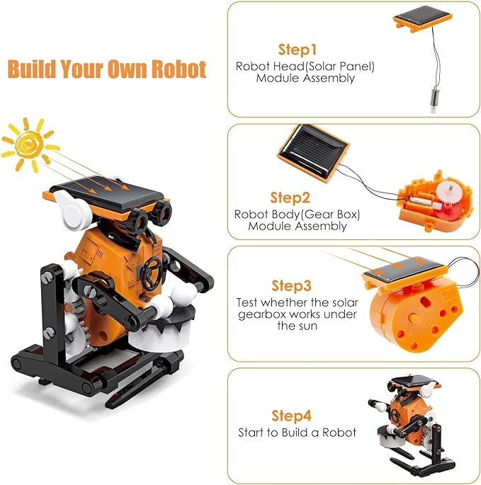 7 in 1 Solar Robot - Zambeel