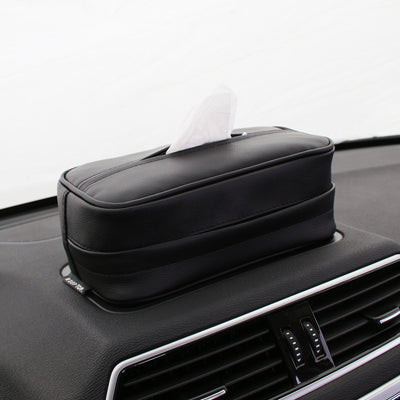 Car PU Hanging Leather Box Car Pumping Paper Bag