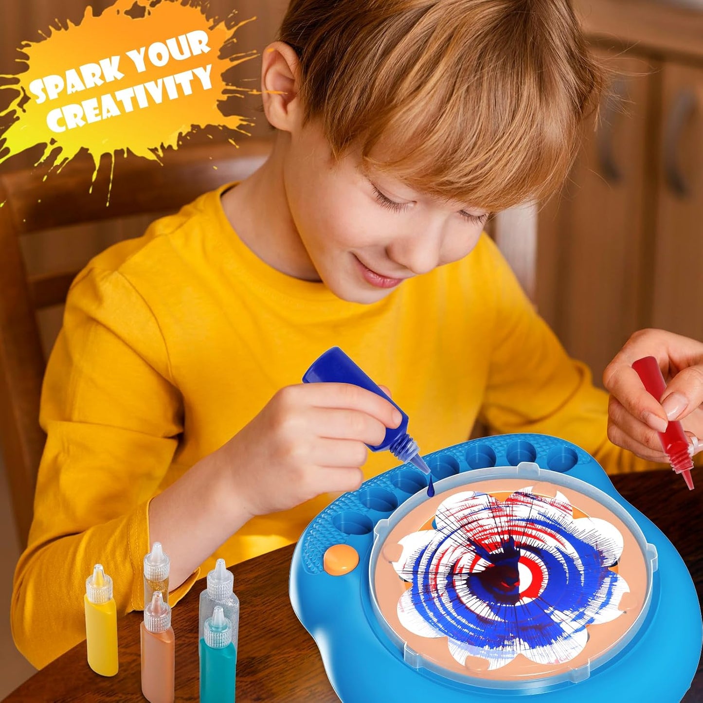 Spin Art Painting Machine