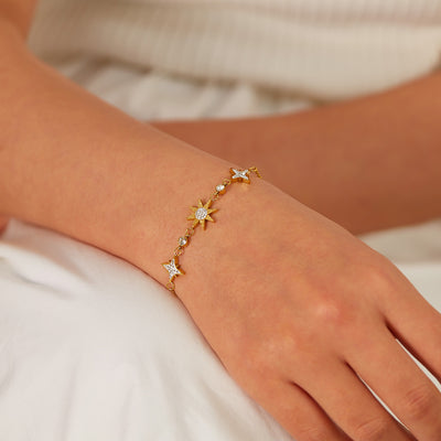 Niche Design Bracelet Female Star Asterism Star