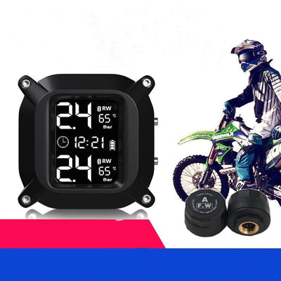 Motorcycle Wireless Tire Pressure Monitoring System