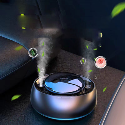 Car Intelligent Two Port Adjustable Fragrance Purifying Air Aromatherapy