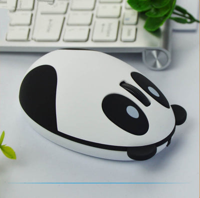 Silent Optical Mouse 2.4G Wireless Charging Panda Mouse Cartoon Animal Cute Mouse