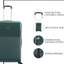 Traveler Elegant Design Suitcase (3 pc)