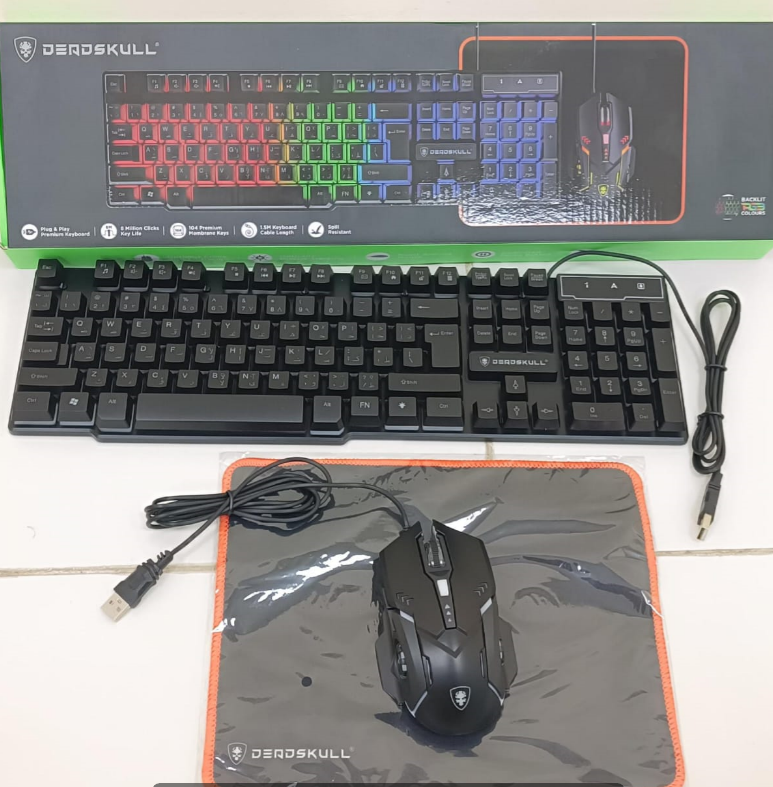 Rainbow Gaming Keyboard & Mouse