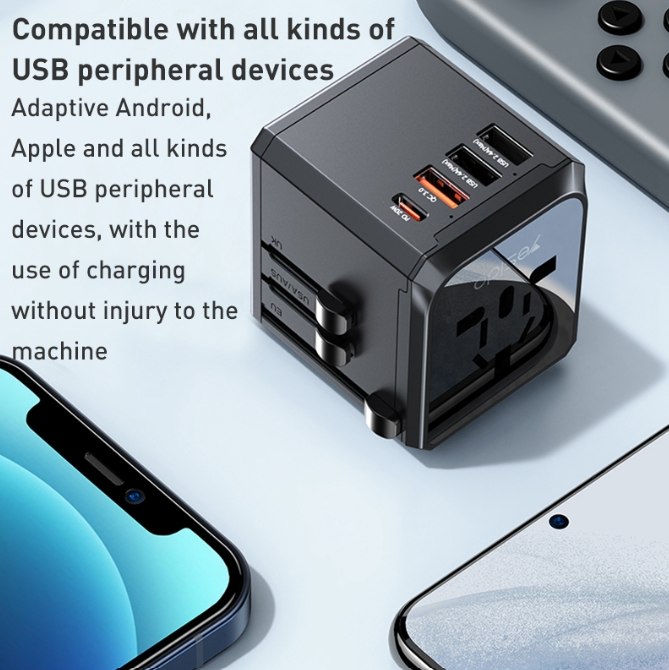 Multi-function Universal Travel Adapter