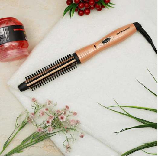 Slim Heated Hair Brush