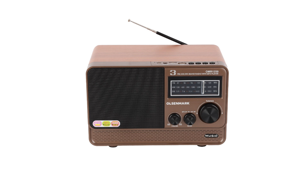 Rechargeable Radio with MP3 Player