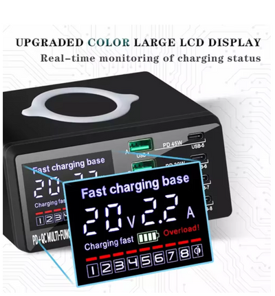 Wireless Charging Station Charger