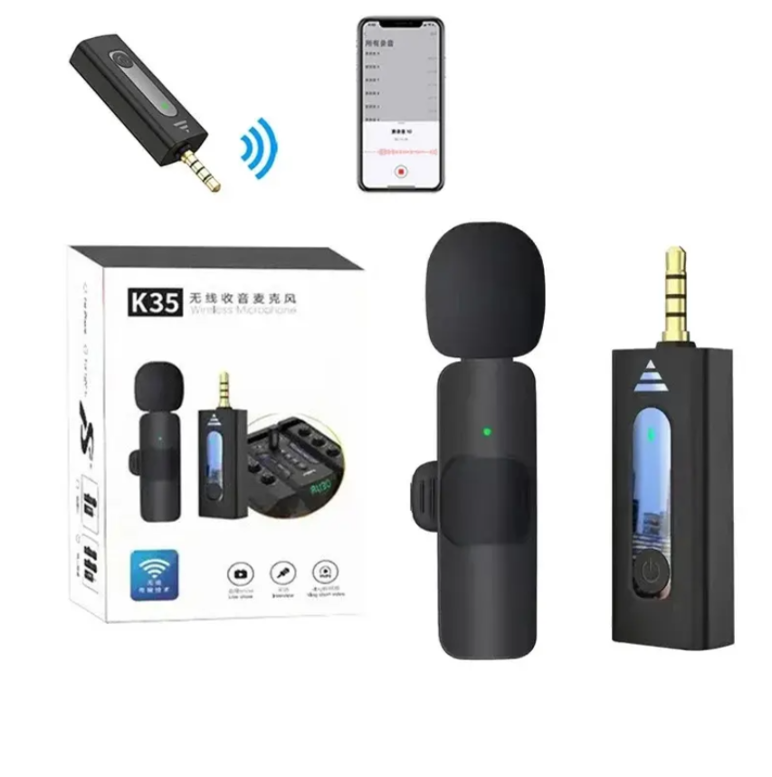 Smart Wireless Lavalier Microphone