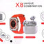 X8 Smartwatch with Power Bank and Wireless Earphone