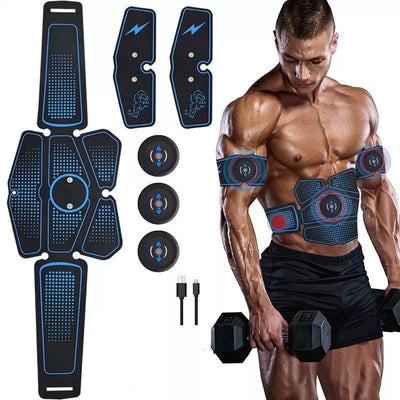 Abdominal Muscle Training with EMS Fitness Equipment - Zambeel