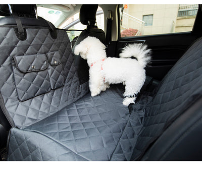 Simple Polyester Car Two-seater Rear Pet Mat