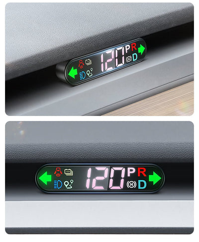 Air Meter Speed Sub - screen Instrument Panel Heads Up Display - Zambeel