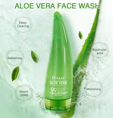 Aloe Vera Face Wash (120ml) - Zambeel