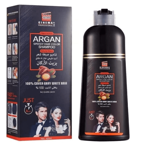 Argan Speedy Hair Color Shampoo - Zambeel