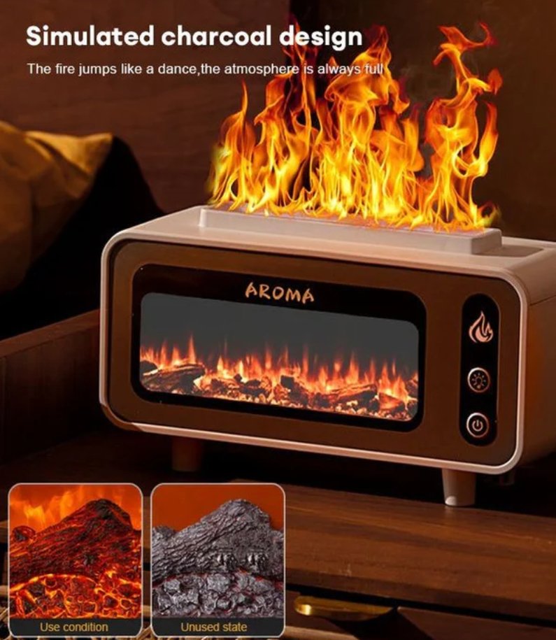 Aroma Fireplace Air Humidifier - Zambeel