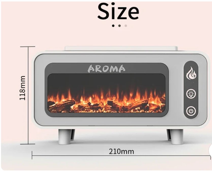 Aroma Fireplace Air Humidifier - Zambeel