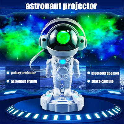 Astronaut Starlight LED Luminous Bluetooth Speaker Accessories - Zambeel