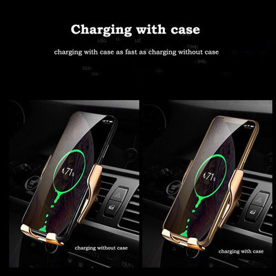 Auto Clamping Wireless Car Charger - Zambeel