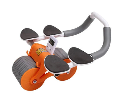 Auto Rebound Abs Wheel With Elbow Support - Zambeel