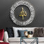 Ayatul Kursi Round Shape Islamic Wall Art Acrylic - Zambeel