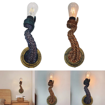 Retro Octopus Electric Light Tentacle Wall Sconces Lamp for Home Decor