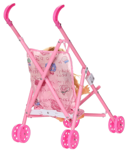 Baby Doll With Stroller - Zambeel