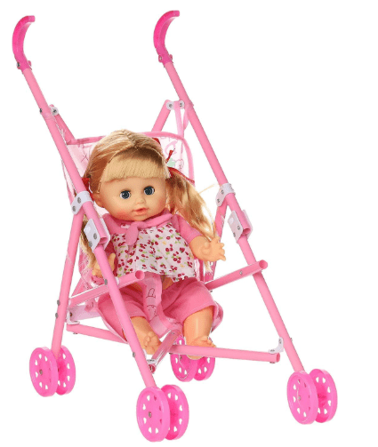 Baby Doll With Stroller - Zambeel