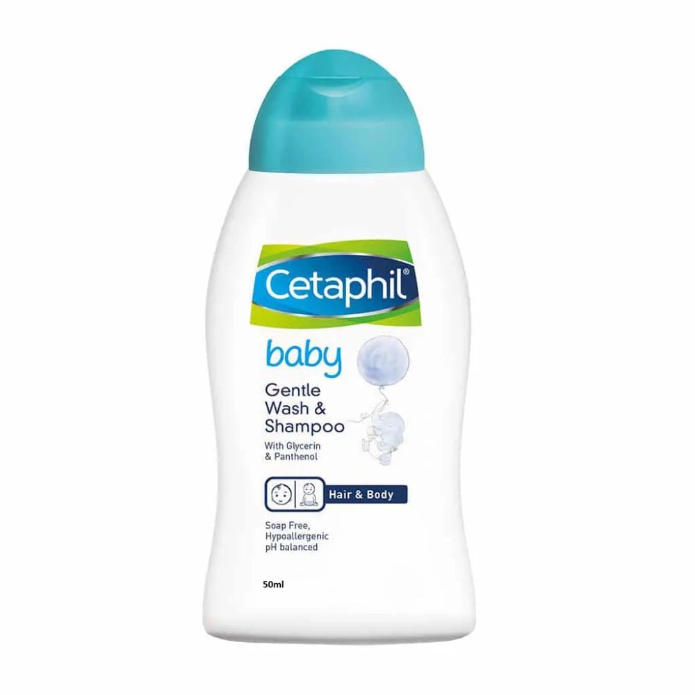 Baby Gentle Wash And Shampoo 50ml - Zambeel