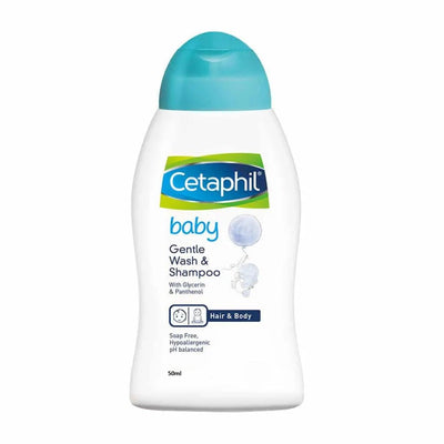 Baby Gentle Wash And Shampoo 50ml - Zambeel