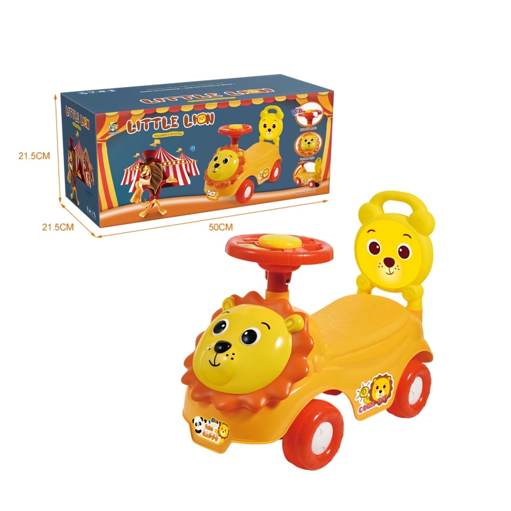 Baby Lion Toy Car - Zambeel