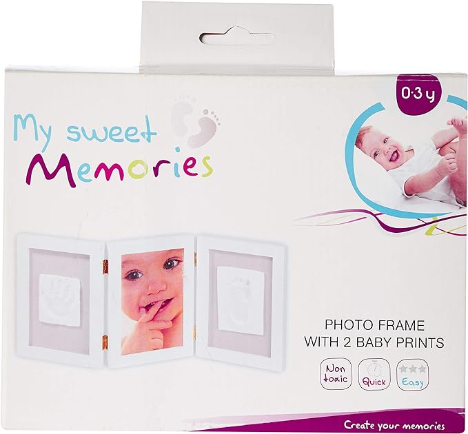 Baby Sweet Memories Single Photo Frame with Clay - Zambeel