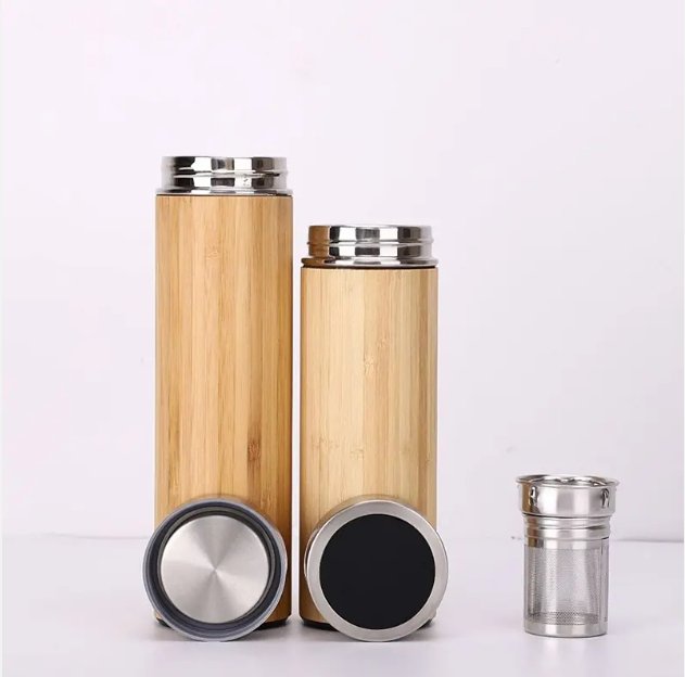 Bamboo Tumbler Stainless Steel - Zambeel