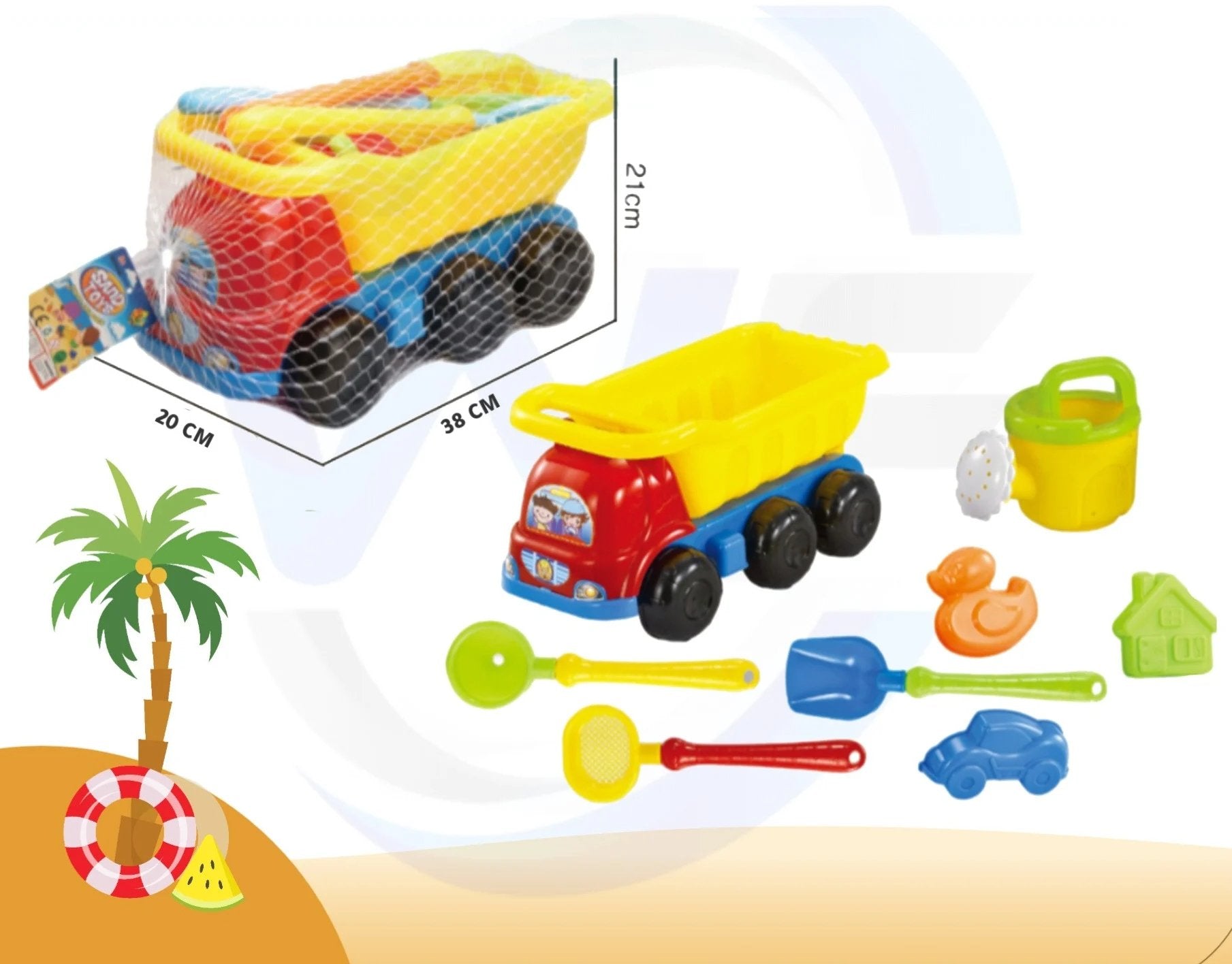 Beach Truck Toy - Zambeel