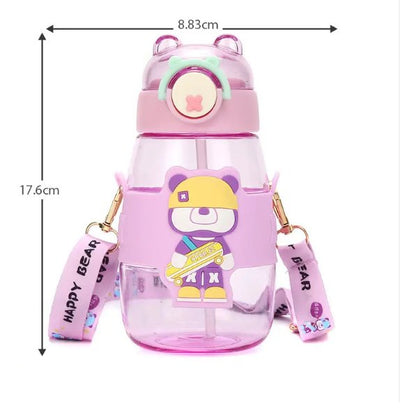 Bear Cartoon Water Bottle - Zambeel