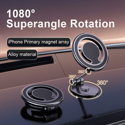 Magnetic Phone Holder For Car, Powerful Magnets Military  Grade Suction Car Phone Holder Mount Dashboard Windshield Cell Phone Holder Phone Stand For Car Android Automobile Cradle