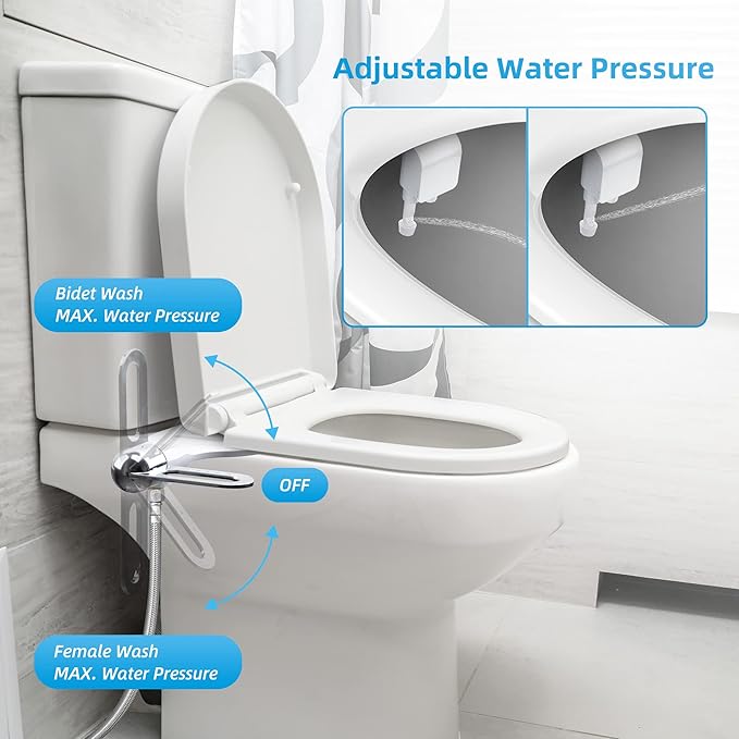 Bidet Attachment for Toilet Seat - Zambeel