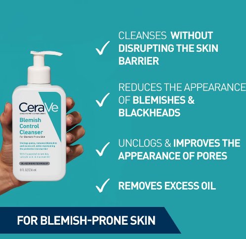 Blemish Control Cleanser (236ml) - Zambeel