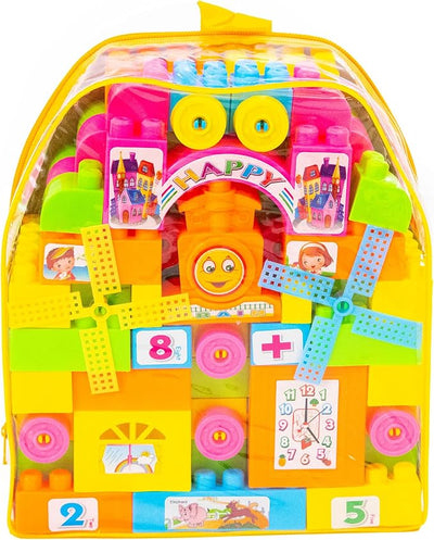 Block Toy Set (93 Pieces) - Zambeel