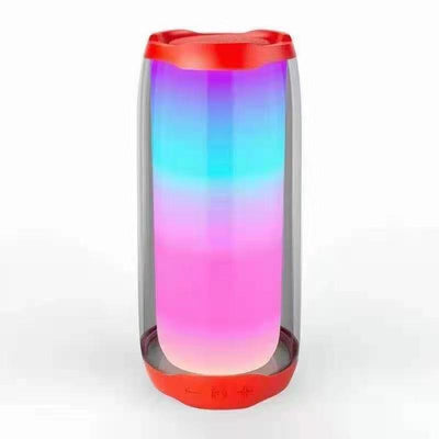 Bluetooth Speaker, Colorful Light Effect, Card Subwoofer, Colorful Light Sound - Zambeel