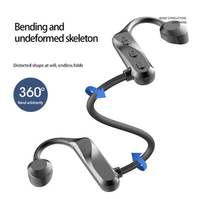 Bone Conduction Bluetooth 5.0 Waterproof Headphones - Zambeel