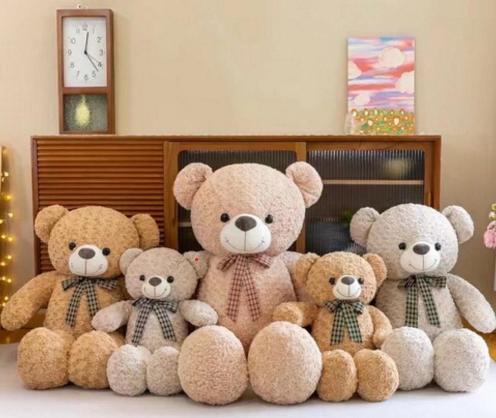 Bowknot Teddy Bear (95cm) - Zambeel