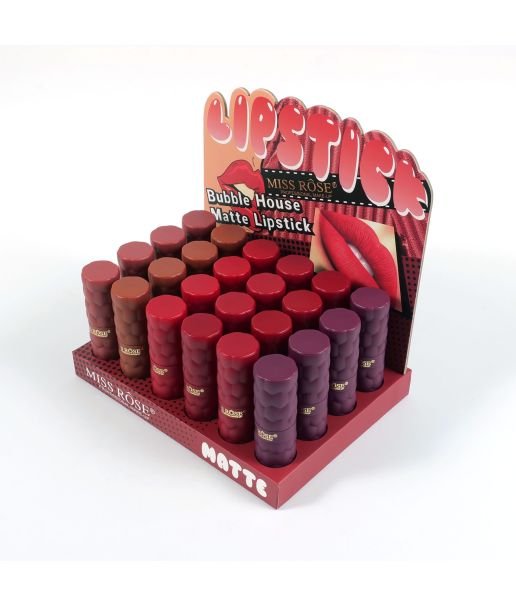 Bubble House Matte Lipstick (Pack of 3) - Zambeel