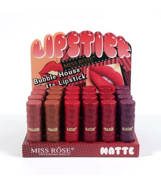 Bubble House Matte Lipstick (Pack of 3) - Zambeel