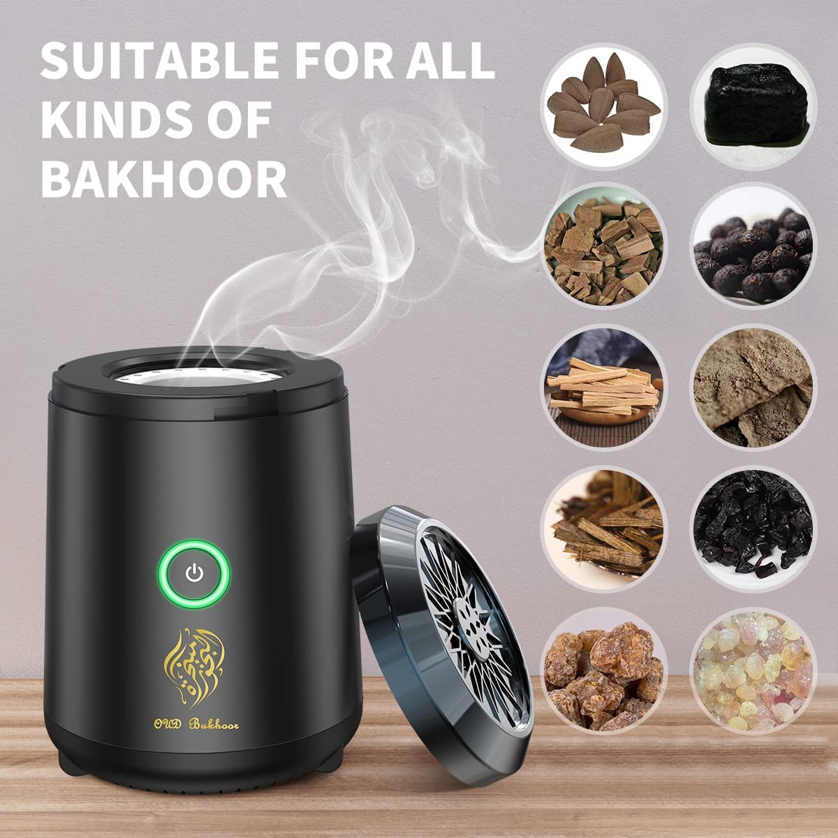 Bukhoor Perfume Dispenser Smart - Zambeel