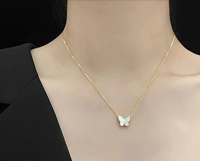 Butterfly Pendant Creative Simple Women's Clavicle Chain - Zambeel