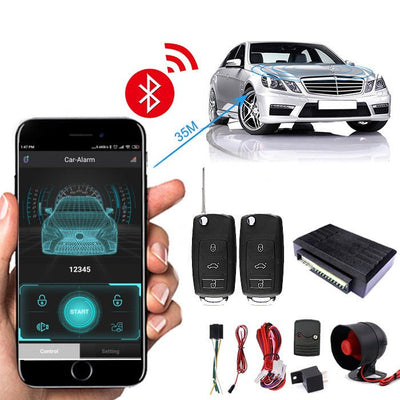 Car One - Way Wireless Bluetooth Anti - Theft Device - Zambeel