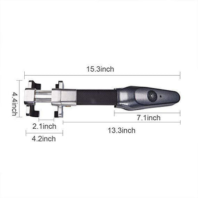 Car Steering Wheel Lock with Keys - Zambeel