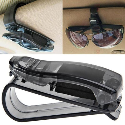 Car Sun Visor Glasses Sunglasses Ticket Receipt Card Clip Storage Holder - Zambeel